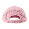 Ganni B3020232-478 Washed Cotton Baseball Cap — Pink