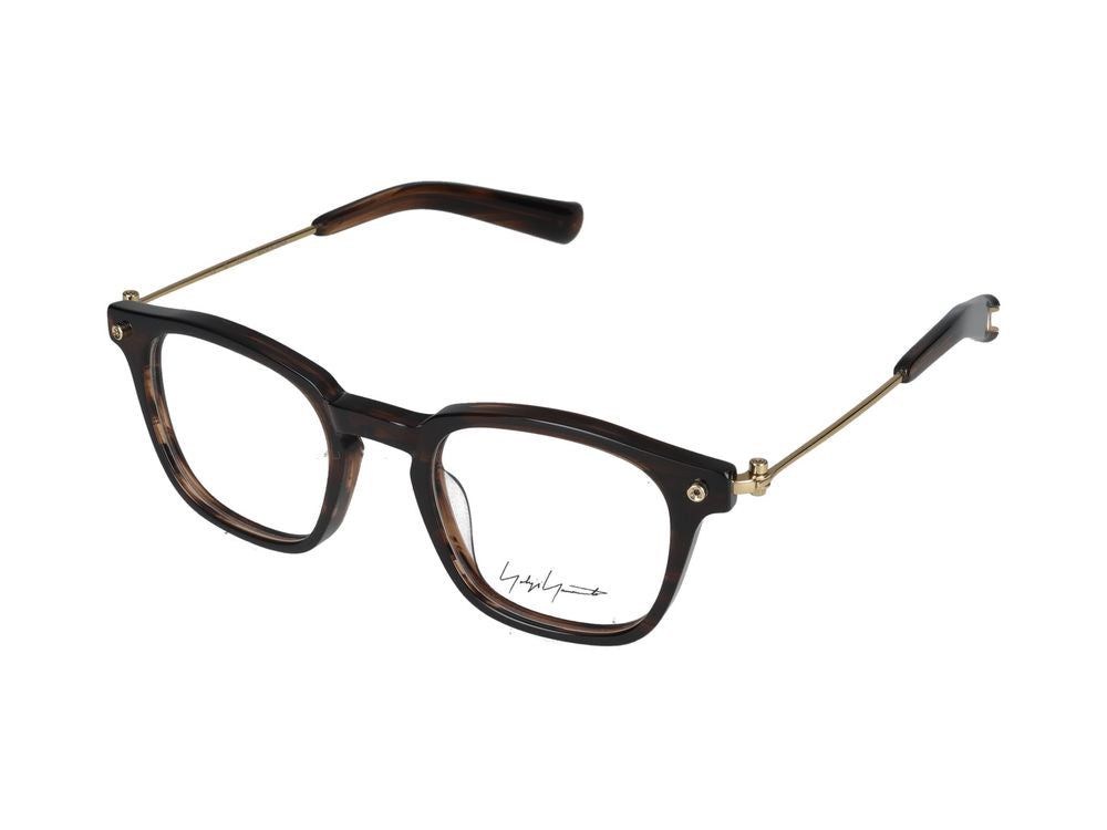 Yohji Yamamoto LABEL22 Eyeglasses — Tortoiseshell Brown