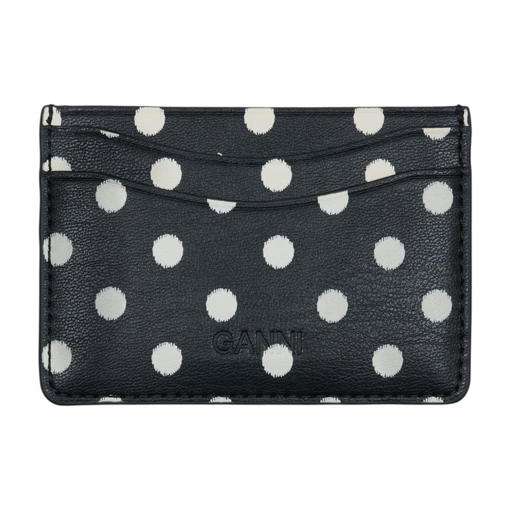 Ganni Bou Card Case — Black