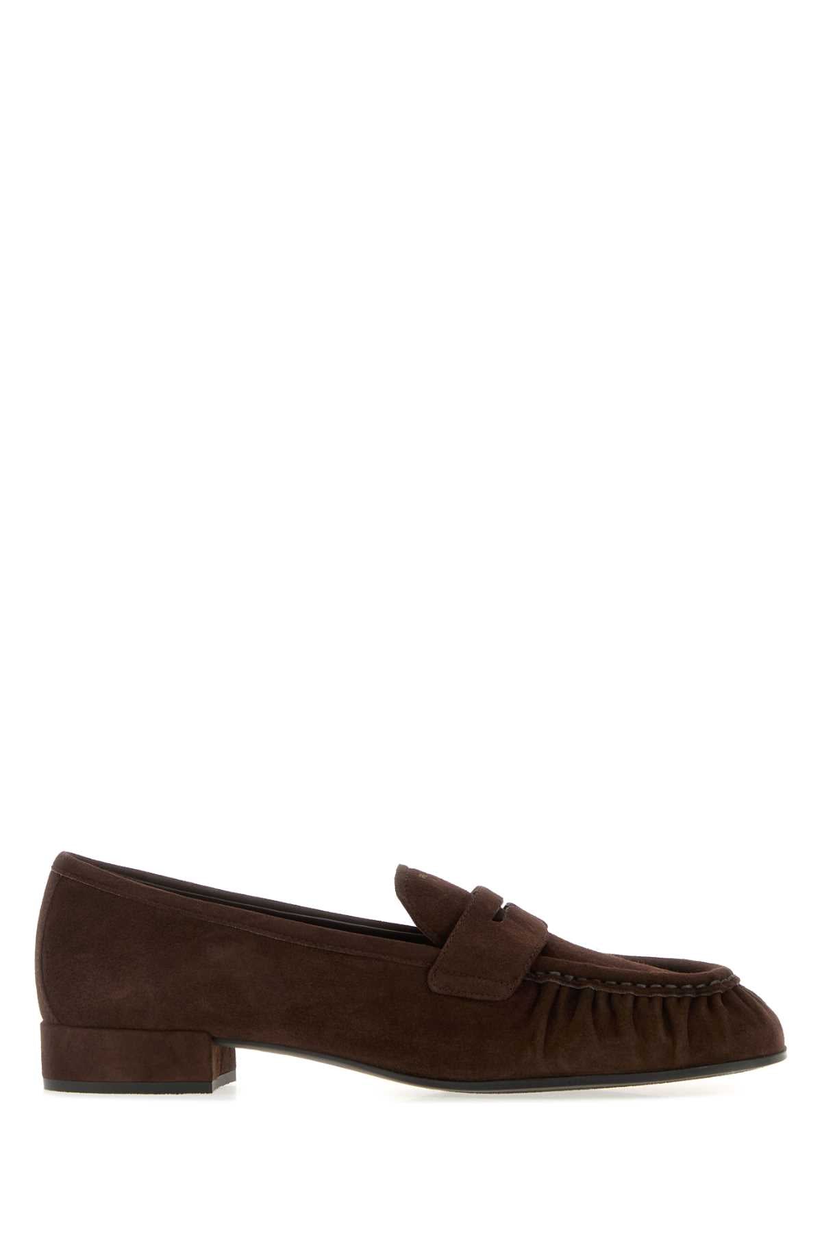 Prada Style Loafer — Brown