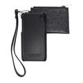 Bottega Veneta Intrecciato Leather Card Case — Black