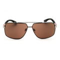 Chopard SCHG890509 Aviator Full Rim Sunglasses — Brown