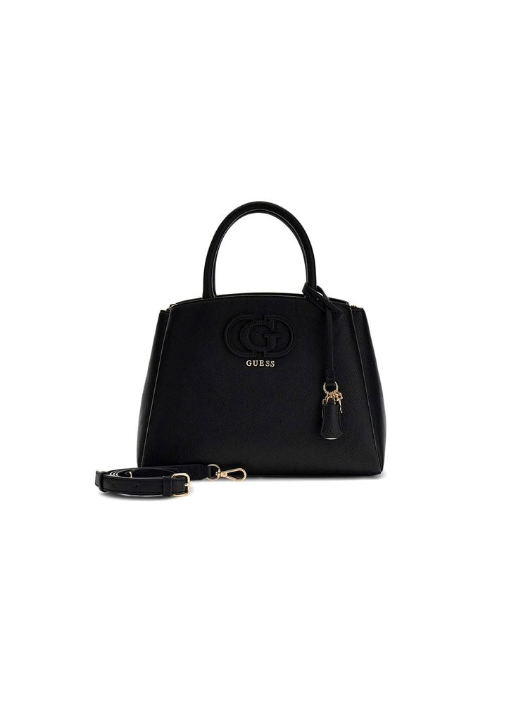 Guess Isola 3 Comp Shoulder Bag — Black