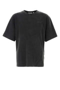 Off-White Vintage Cotton T-Shirt — Black