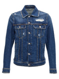 Dolce & Gabbana Distressed Denim Jacket — Blue
