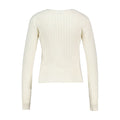 Kenzo Cable-Knit Cotton Sweater — White