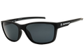 Bmw BS003602D Rectangle Full Rim Sunglasses — Black