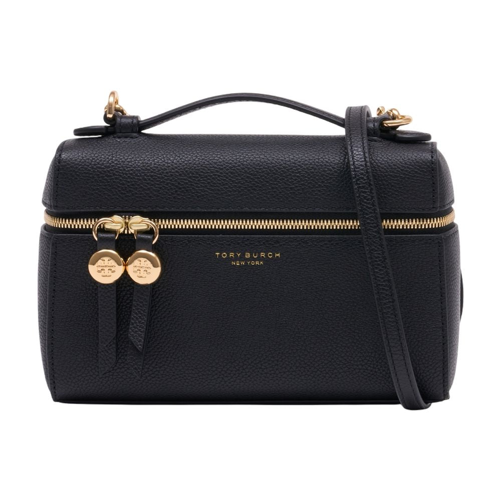 Tory Burch Romy Slim Top Handle Bag — Black