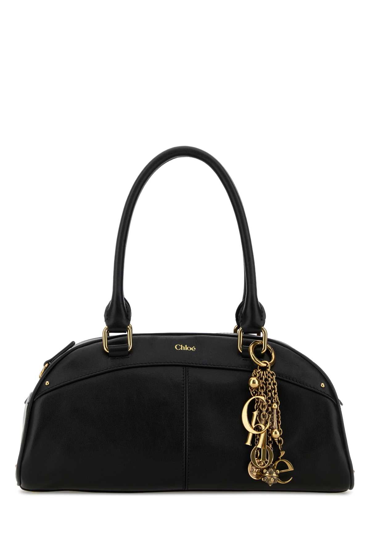 Chloé Quilted Calf Leather Shoulder Bag — Black