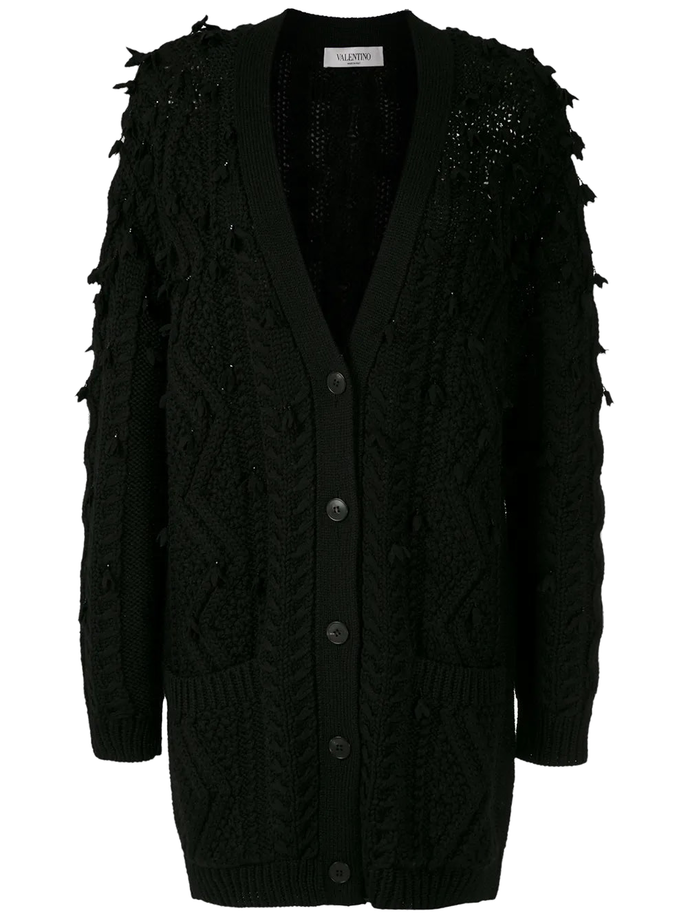 Valentino Garavani Cardigan — Black