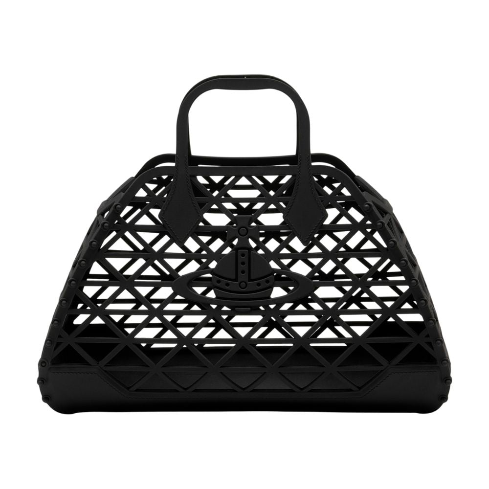 Vivienne Westwood X Ray Top Handle Bag — Black