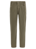 Brunello Cucinelli Cotton Corduroy Trousers — Green