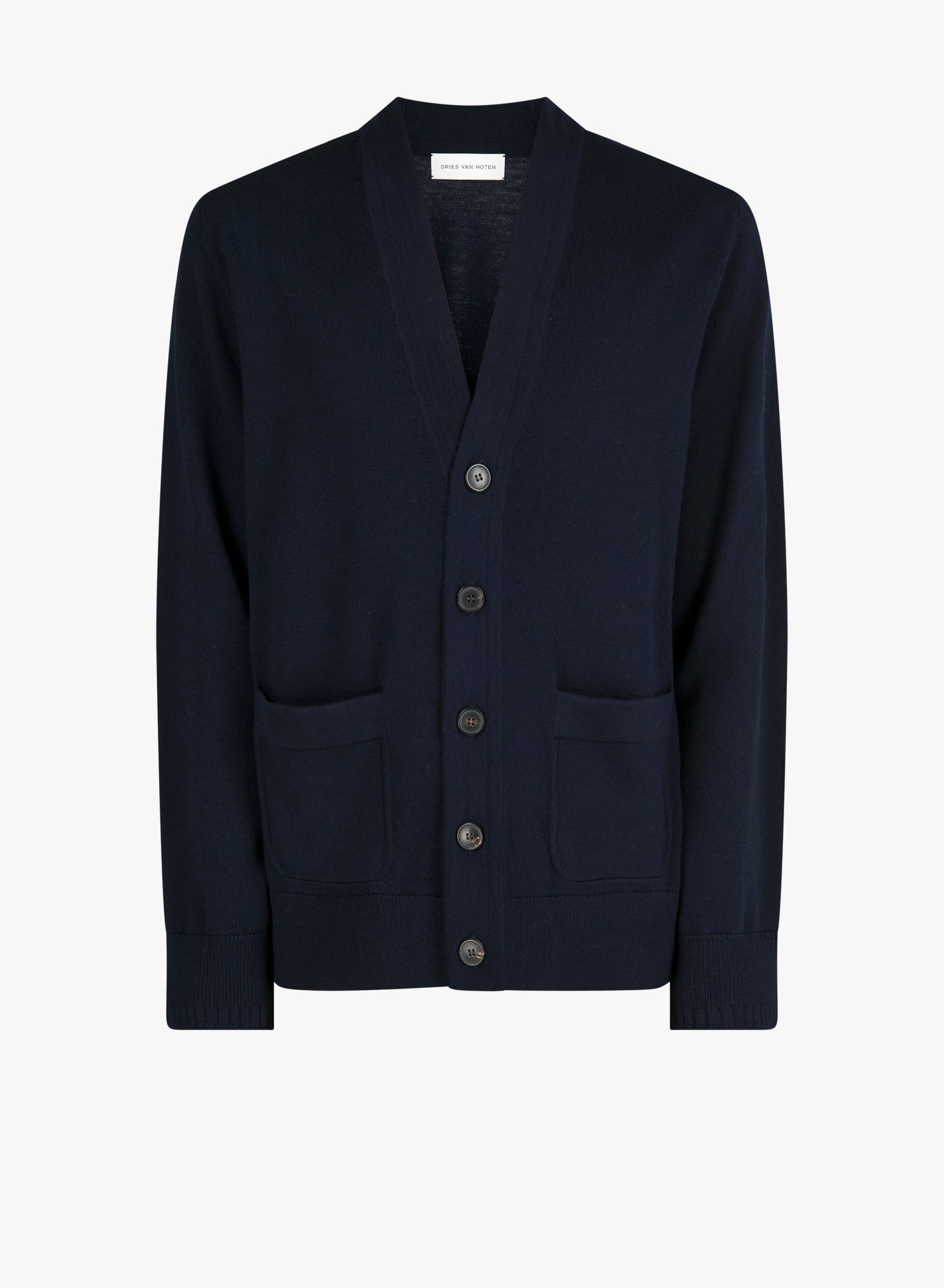 Dries Van Noten Murdoch Cardigan — Navy
