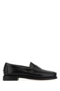 Sebago Leather Moccasin Loafer — Black