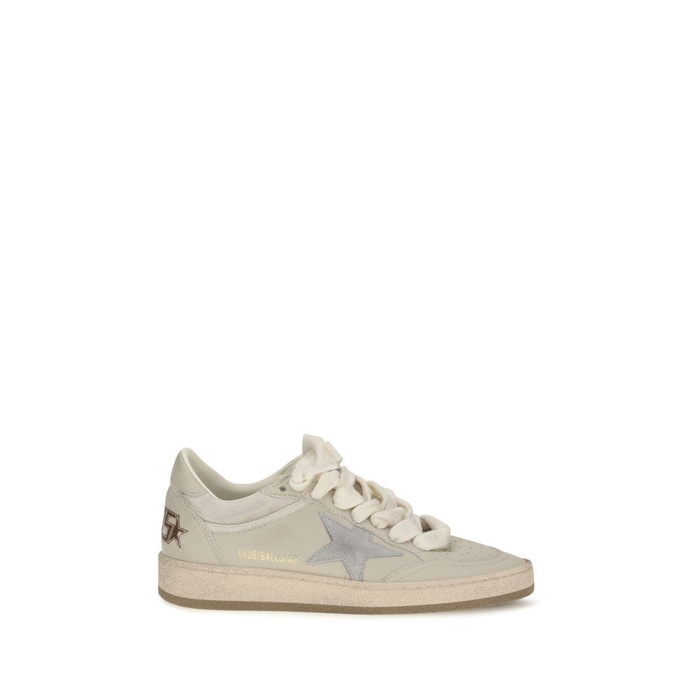 Golden Goose Ball Star Sneaker — Beige