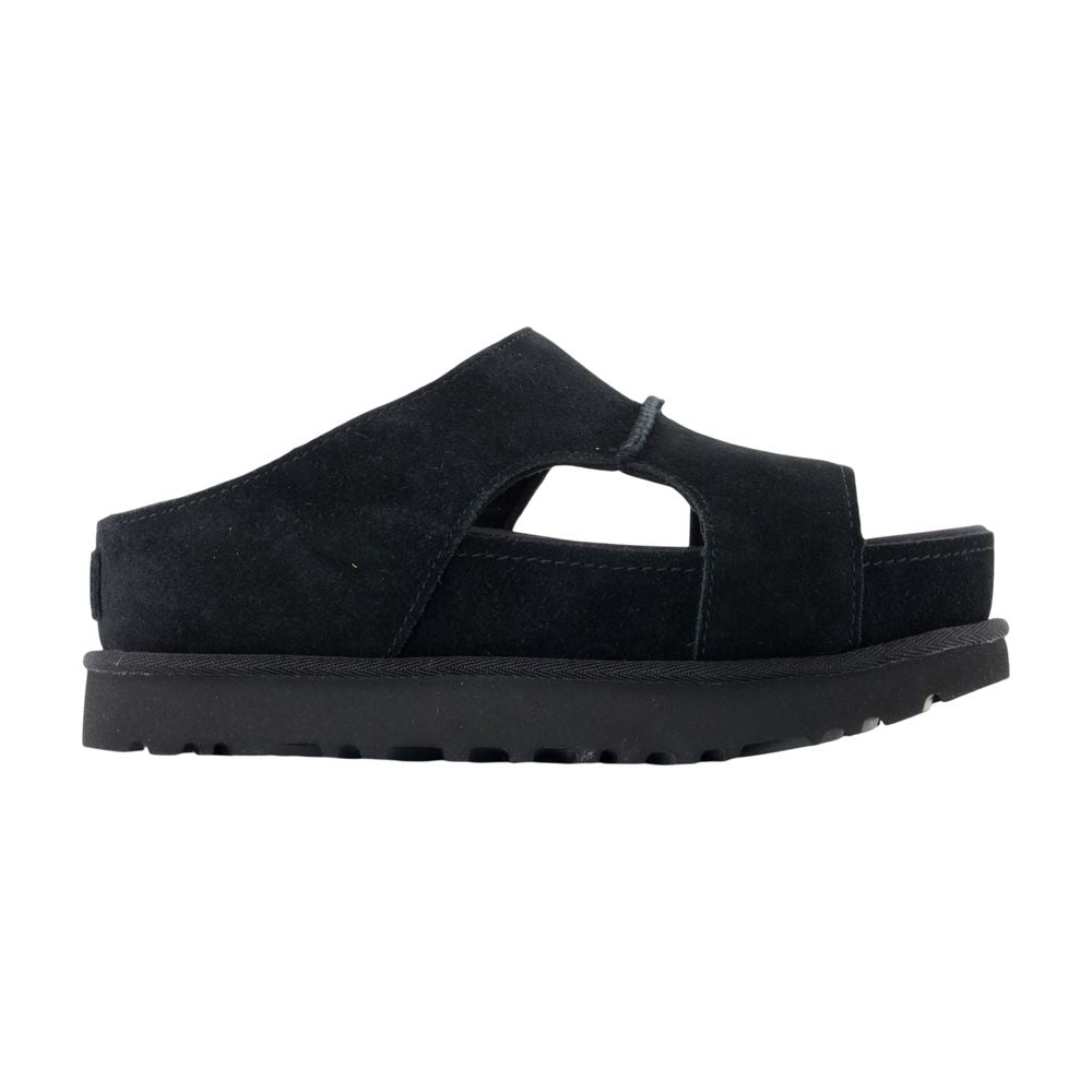 UGG Goldenstar Hi Cutout Sandals — Black