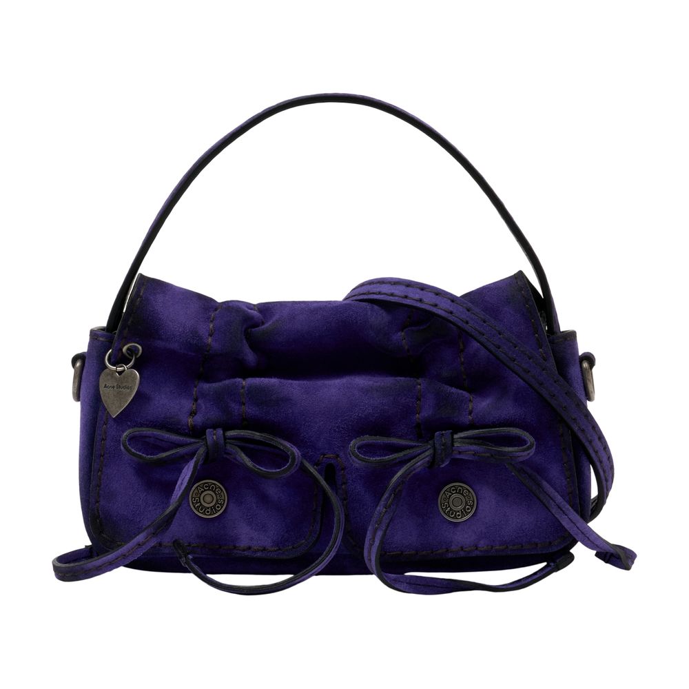 Acne Studios Shoulder Bag — Purple