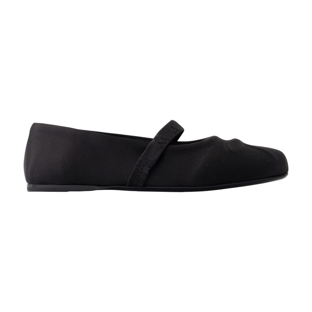 Marni Synthetic Mary Jane Mary Jane Flat — Black