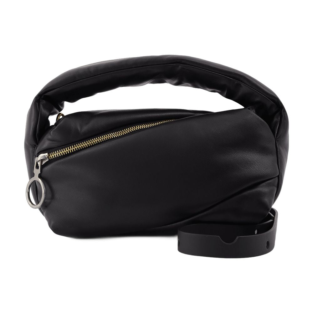 Off-White Pump Pouch Shoulder Bag — Black