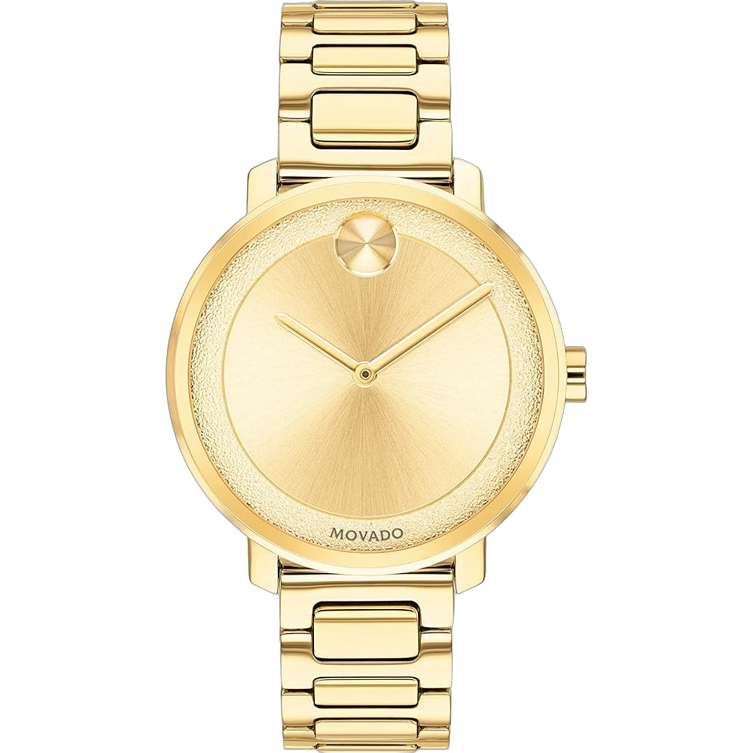 Movado Gold Dial Watch — Gold