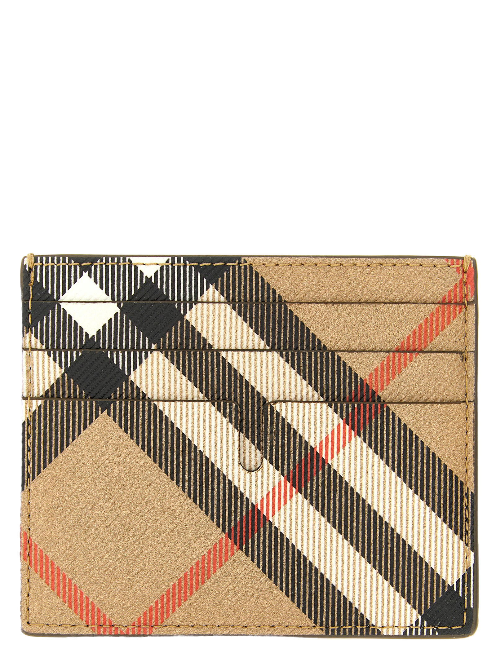 Burberry Sandon Card Case — Beige