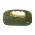 Cult Gaia Amara Clutch — Green