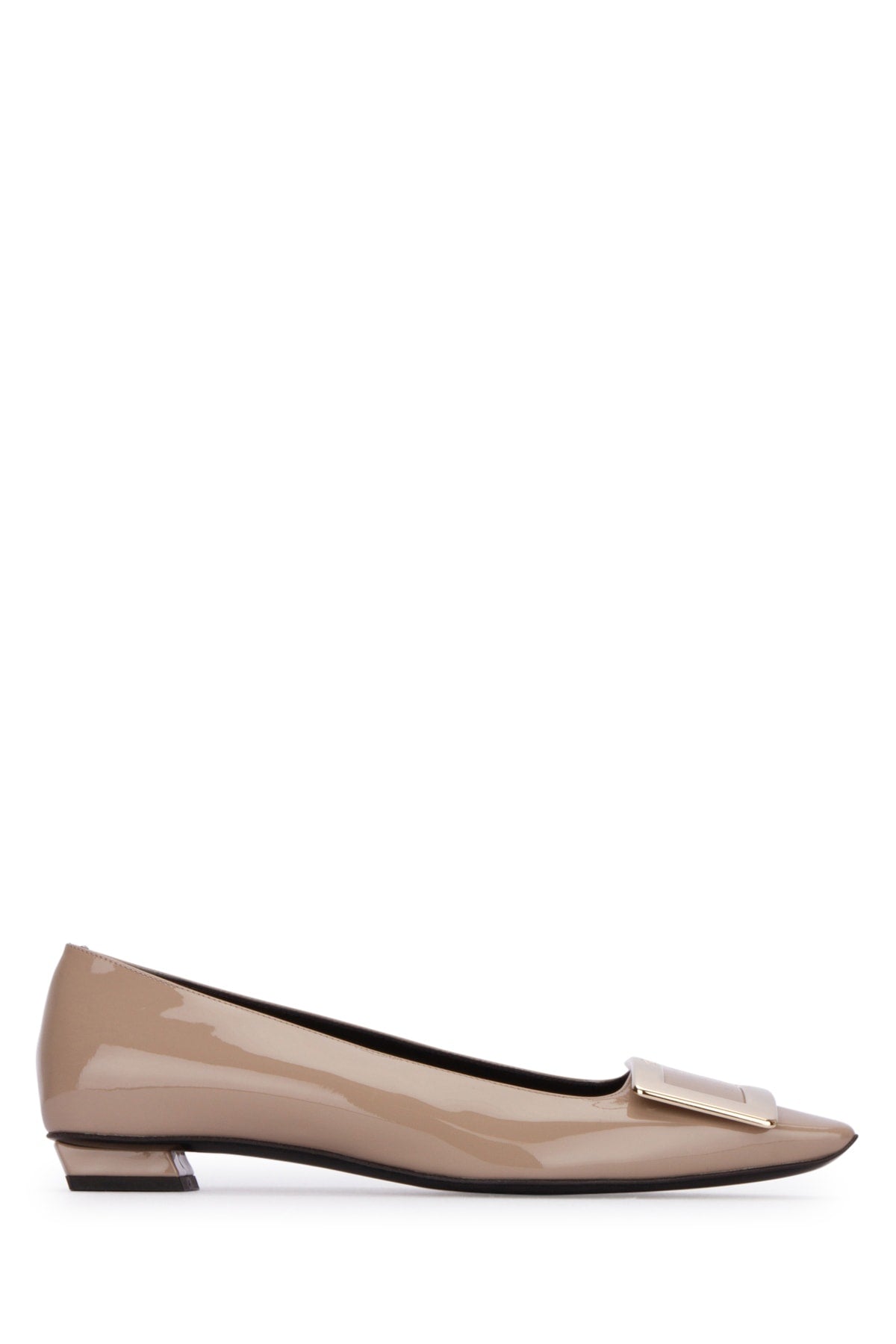 Roger Vivier Vivier Ballet Flat — Beige