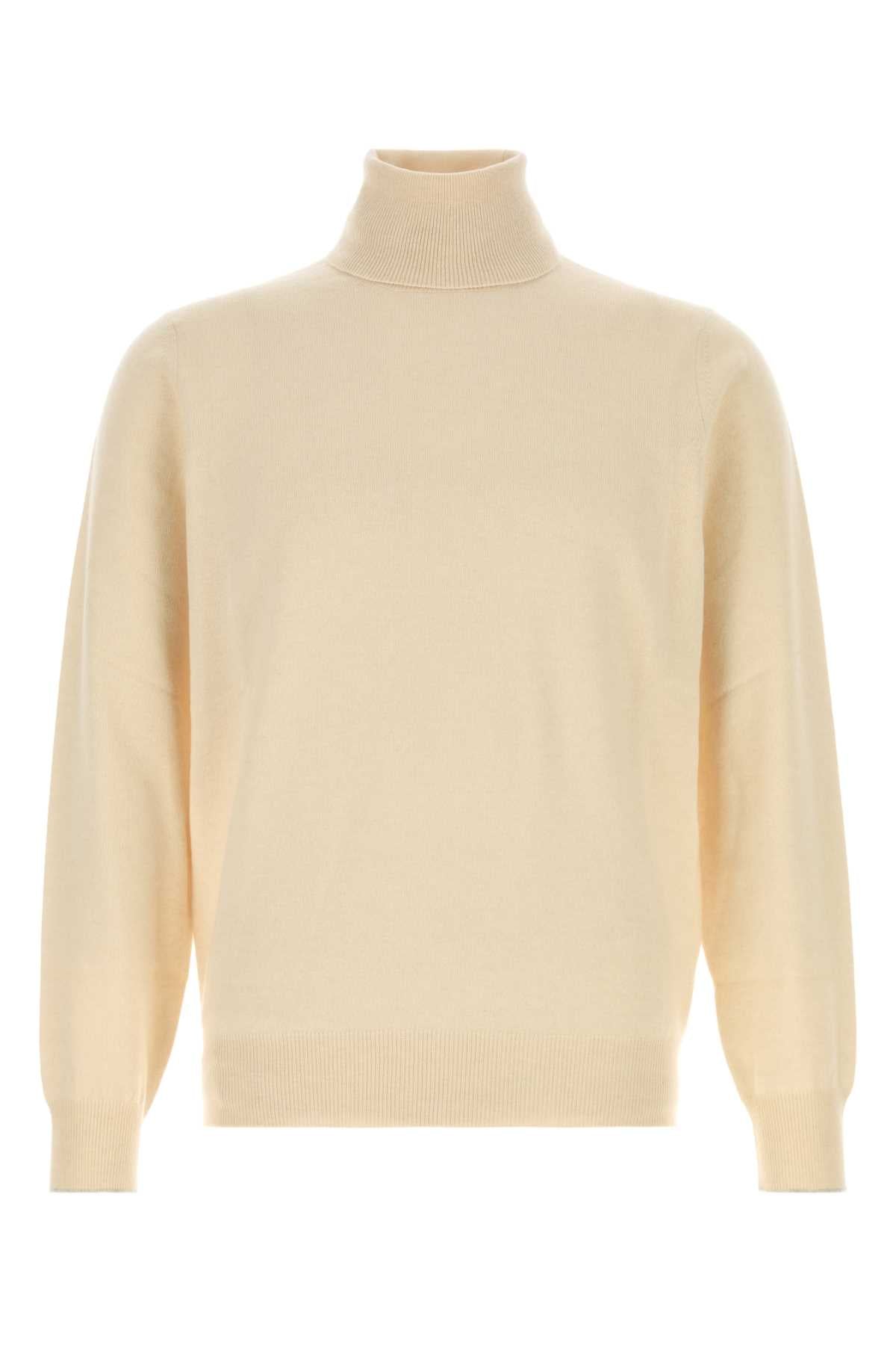 Brunello Cucinelli Cashmere Turtleneck Turtleneck — Beige