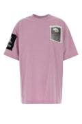 Balenciaga Cotton Oversize T-Shirt — Pink