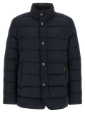 Moorer Down Jacket — Navy