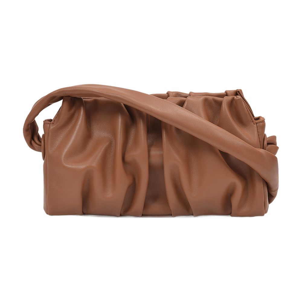 Elleme Vague Shoulder Bag — Brown