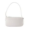 Courreges Leather Shoulder Bag — White
