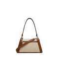 Guess Karnilla Flap Shoulder Bag — Beige