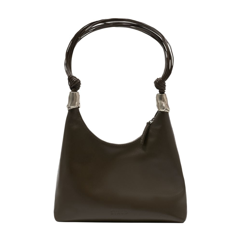 Staud Cuff Shoulder Bag — Brown