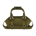 Alexander McQueen Farringdon Top Handle Bag — Green