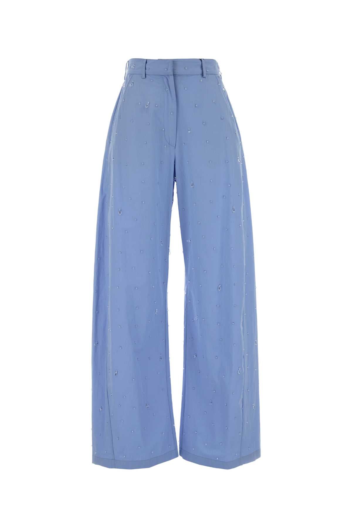 Giuseppe Di Morabito Applicazione Trouser — Blue