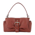 Vivienne Westwood Hazel Treasure Shoulder Bag — Burgundy