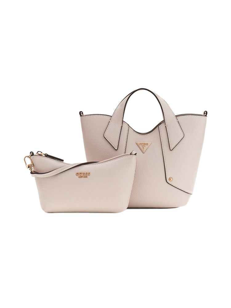 Guess Darcy Mini Tote Bag — Beige