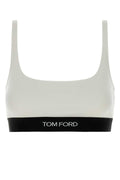 Tom Ford Modal-Elastane Bra — White