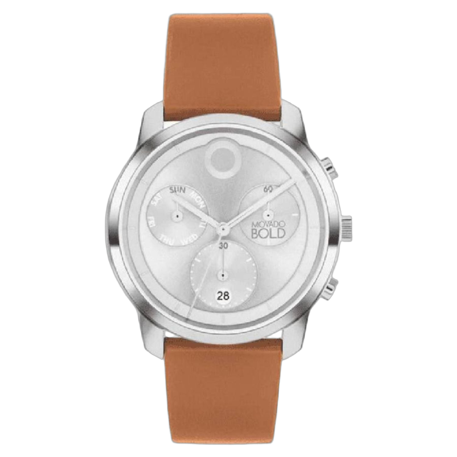 Movado Verso Watch — Silver