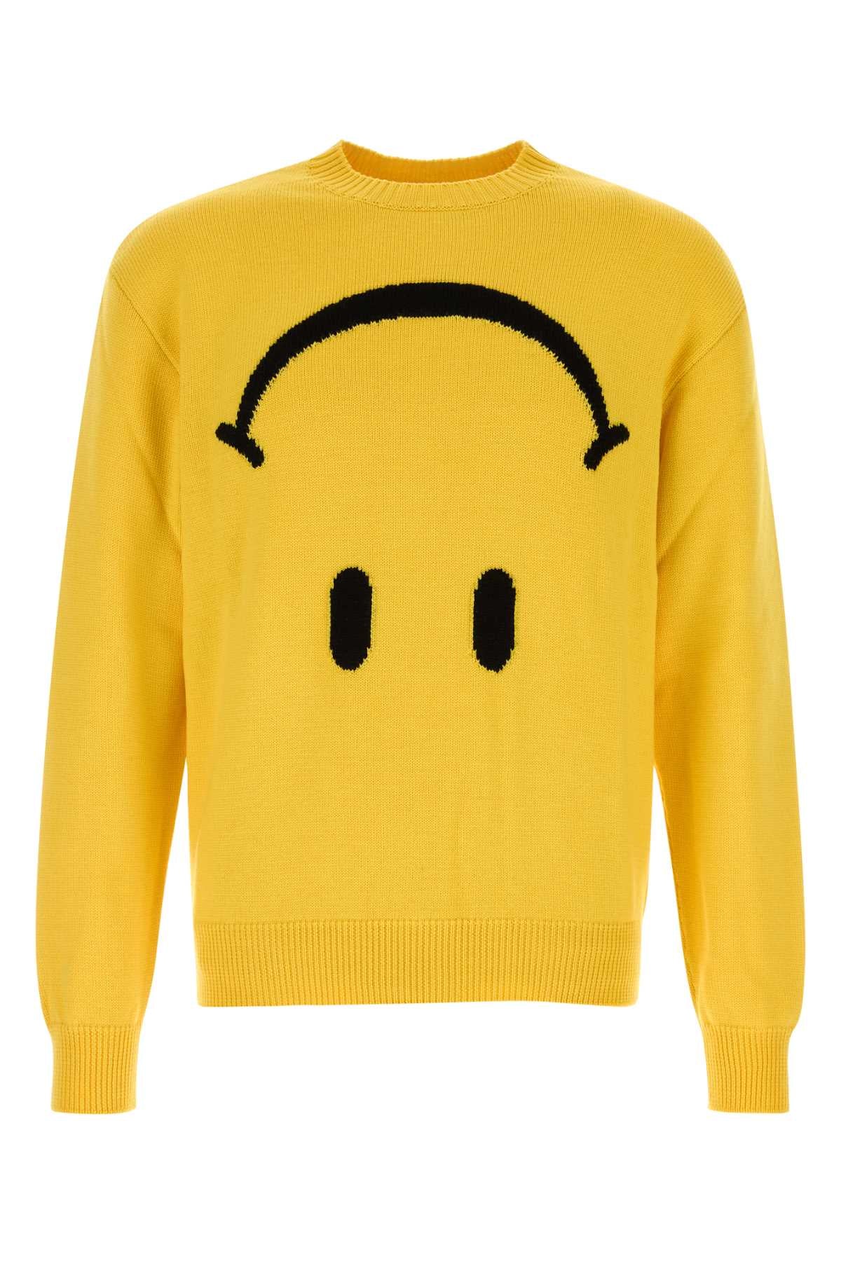 Moschino Virgin Wool Sweater — Yellow