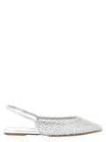 Le Silla Gilda Ballet Flat — Silver