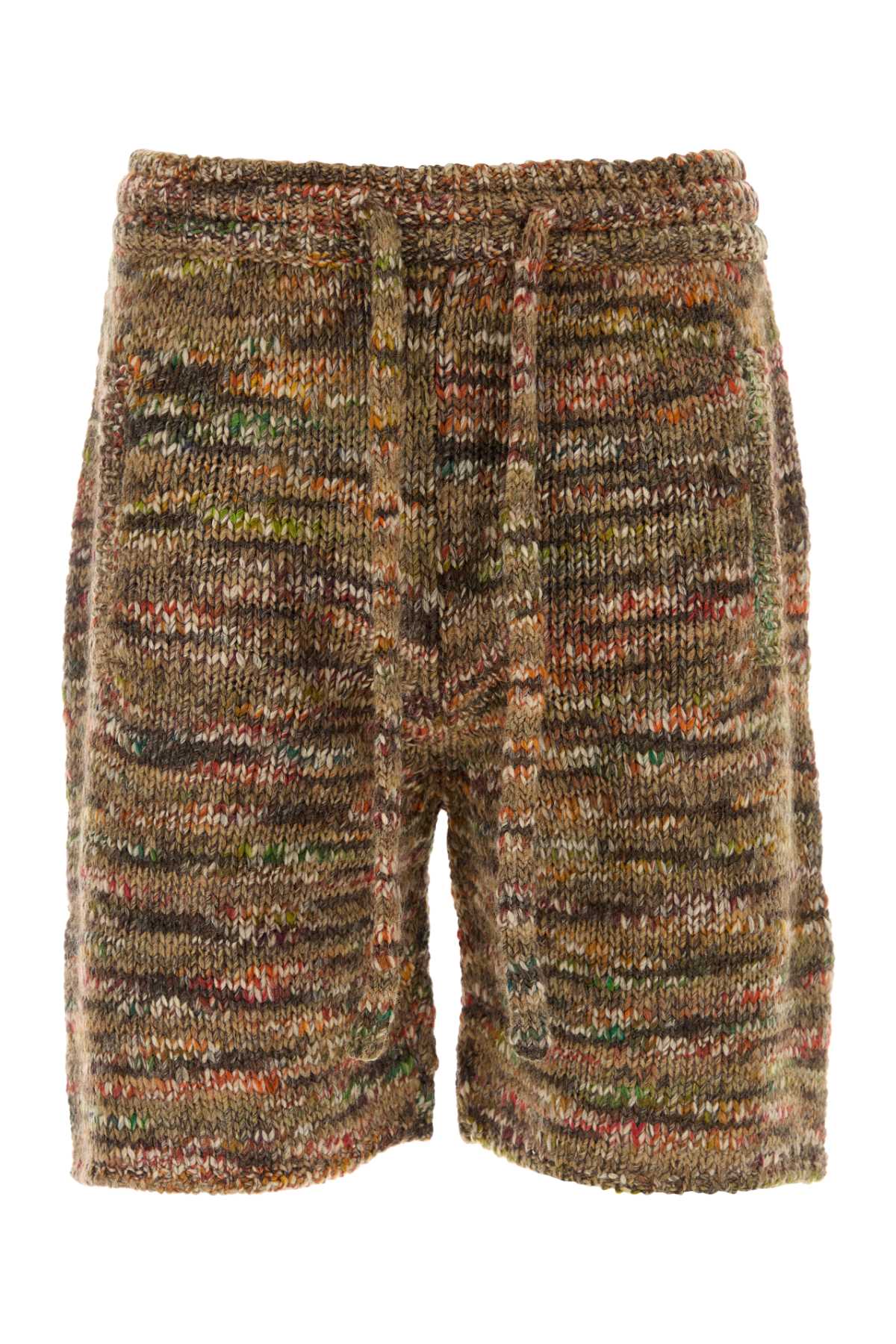 Alanui Grunge Beat Bermuda Shorts — Multicolor