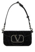 Valentino Garavani Quilted Calf Shoulder Bag — Black