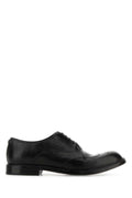 Dolce & Gabbana Leather Lace-Up Oxford — Black