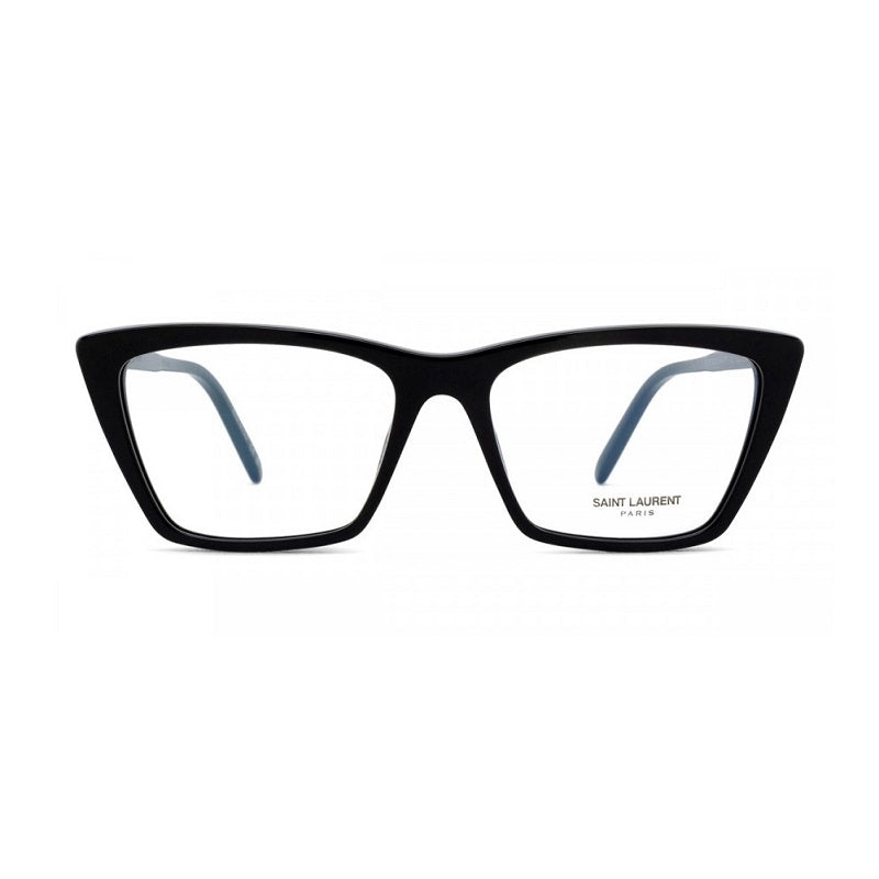 Saint Laurent SL737MICATHINOPT001 Cat-Eye Acetate Eyeglasses — Black