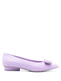 Ferragamo Ballerina Flat — Purple
