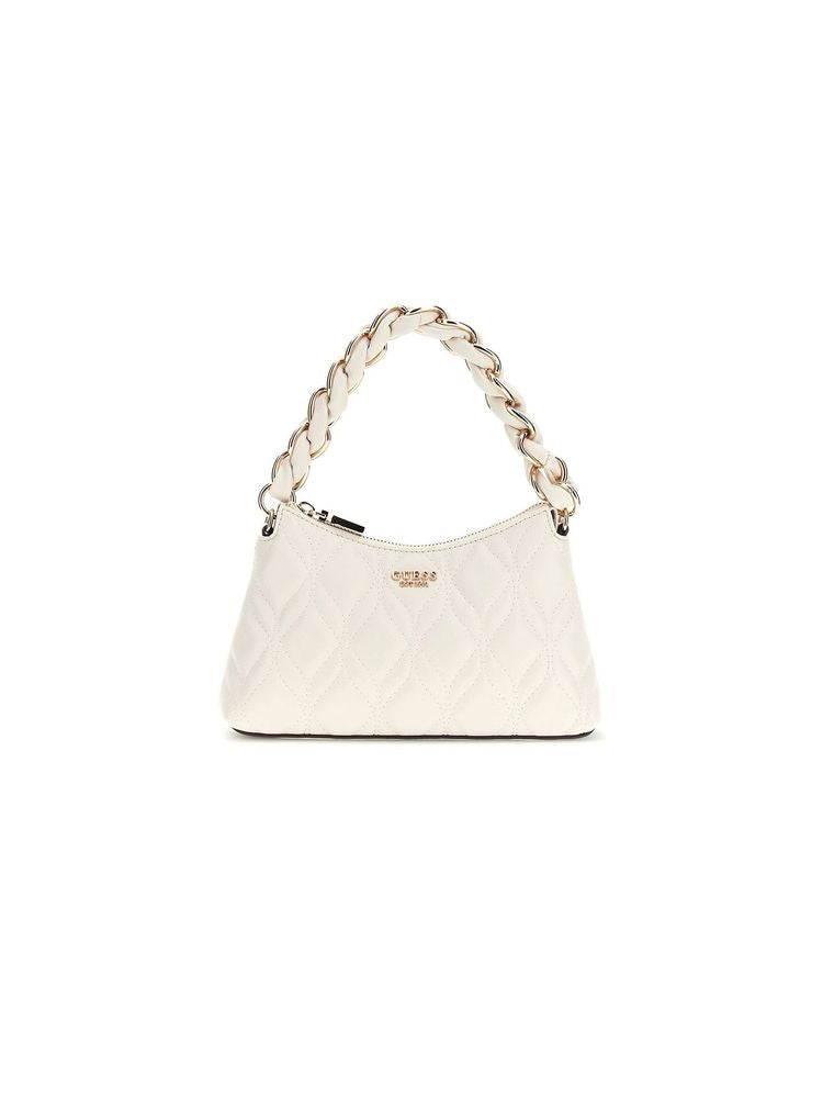 Guess Maxine Mini Shoulder Bag — White