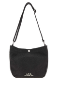 A.P.C. Besace Journal Crossbody Bag — Black