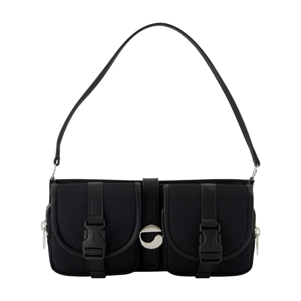Coperni Cargo Shoulder Bag — Black